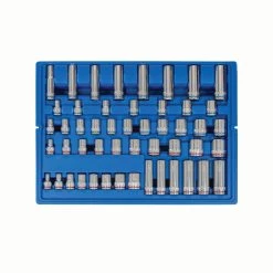 Kobalt Mechanics Tool Sets 243-Piece Standard (SAE) and Metric Combination Polished Chrome Mechanics Tool Set (1/4-in; 3/8-in) -Hot Sale Kobalt Shop 44474230 scaled