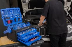 Kobalt Mechanics Tool Sets 243-Piece Standard (SAE) and Metric Combination Polished Chrome Mechanics Tool Set (1/4-in; 3/8-in) -Hot Sale Kobalt Shop 44474237 scaled