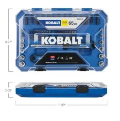 Kobalt Mechanics Tool Sets 65-Piece Standard (SAE) and Metric Combination Polished Chrome Mechanics Tool Set -Hot Sale Kobalt Shop 44487024 scaled