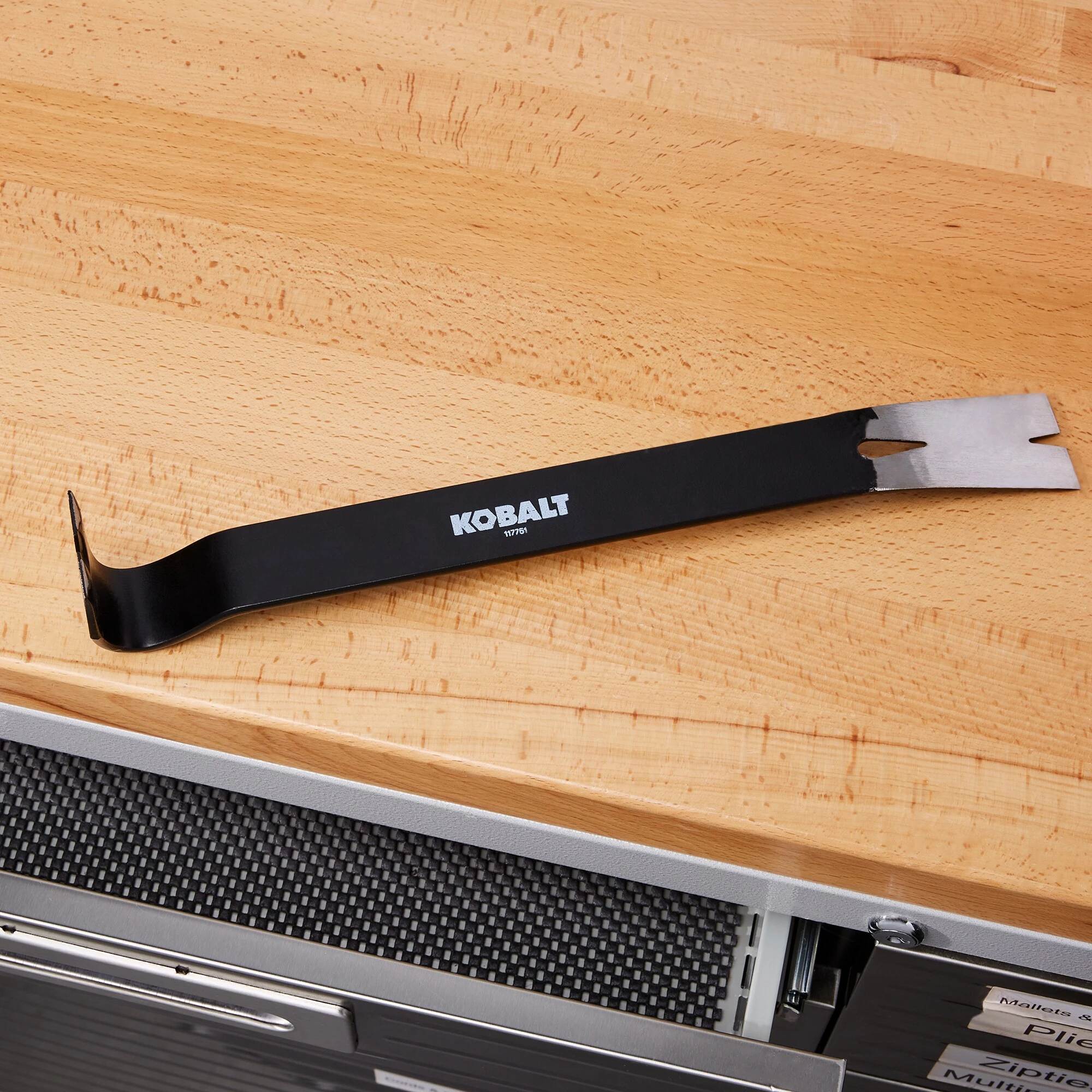 Kobalt Crowbars & Pry Bars Prybar 15-in High Carbon Steel Wrecking Bar 4 Kobalt Crowbars & Pry Bars Prybar 15-in High Carbon Steel Wrecking Bar - Image 4