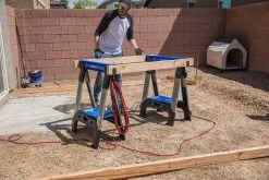 Kobalt Saw Horses 30.63-in W x 33.5-in H Adjustable Pp and Steel Construction Saw Horse (1000-lb Capacity) -Hot Sale Kobalt Shop 44627991 scaled