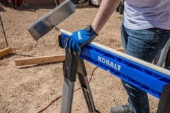 Kobalt Saw Horses 30.63-in W x 33.5-in H Adjustable Pp and Steel Construction Saw Horse (1000-lb Capacity) -Hot Sale Kobalt Shop 44628175 scaled