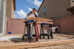 Kobalt Saw Horses 30.63-in W x 33.5-in H Adjustable Pp and Steel Construction Saw Horse (1000-lb Capacity) -Hot Sale Kobalt Shop 44628409 scaled