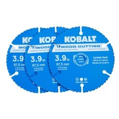 Kobalt Circular Saw Blades 3-Pack 4-in Set High-speed Steel Circular Saw Blade Set -Hot Sale Kobalt Shop 45064808