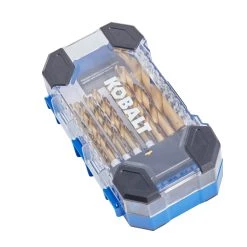 Kobalt Twist Drill Bits 21-Piece Assorted x Set Titanium Coated Hss Twist Drill Bit Set -Hot Sale Kobalt Shop 45347518