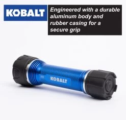 Kobalt Flashlights 350-Lumen LED Rechargeable Flashlight -Hot Sale Kobalt Shop 45365875 scaled