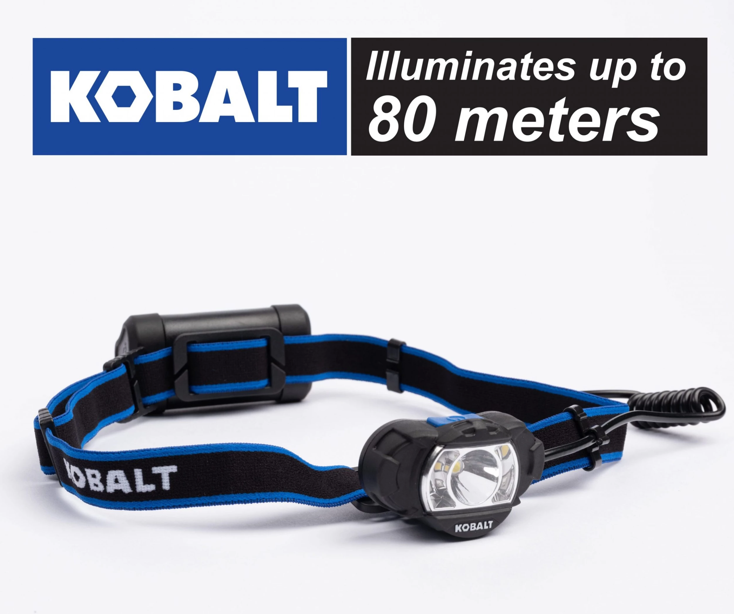 Kobalt Headlamps 350-Lumen LED Headlamp (Battery Included) 2 Kobalt Headlamps 350-Lumen LED Headlamp (Battery Included) - Image 2