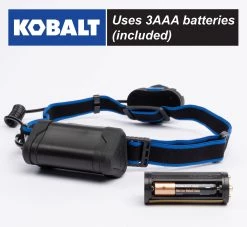 Kobalt Headlamps 350-Lumen LED Headlamp (Battery Included) 6 Kobalt Headlamps 350-Lumen LED Headlamp (Battery Included) -Hot Sale Kobalt Shop 45368776 scaled