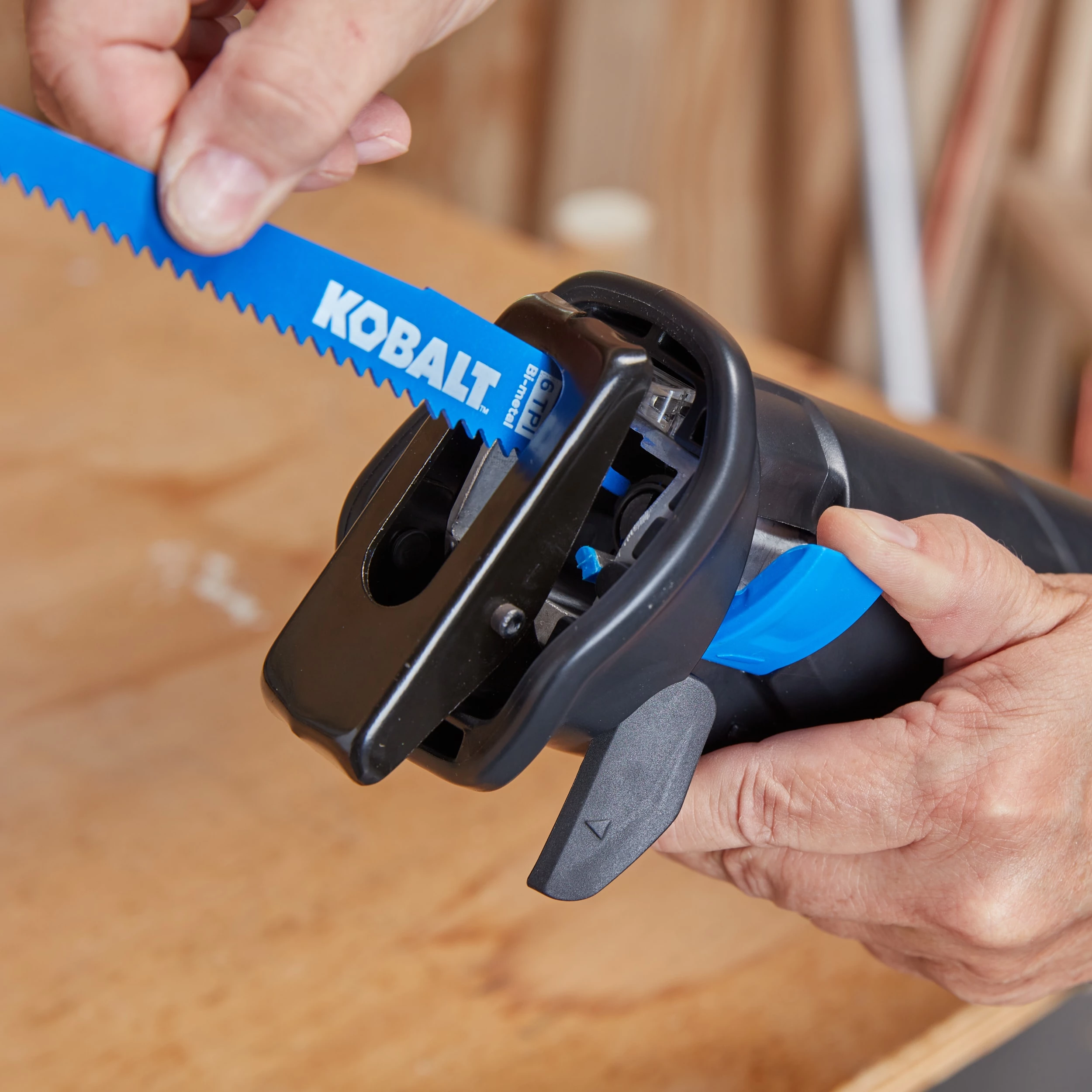 Kobalt Reciprocating Saws 24-volt Max Variable Speed Brushless Cordless Reciprocating Saw (Tool Only) 6 Kobalt Reciprocating Saws 24-volt Max Variable Speed Brushless Cordless Reciprocating Saw (Tool Only) - Image 6