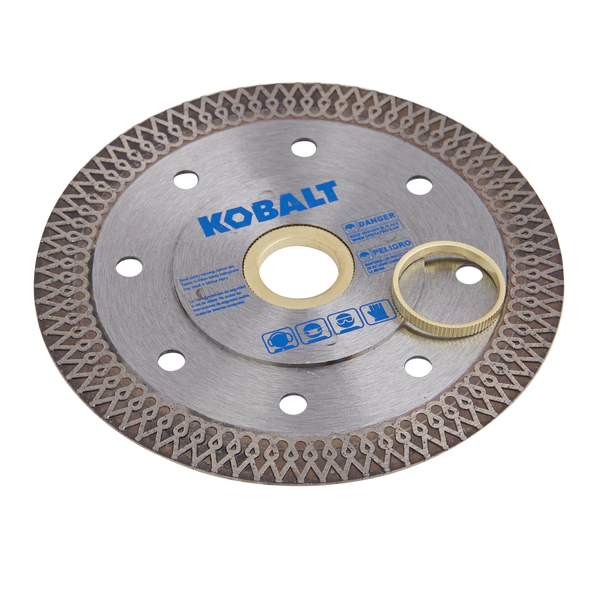 Kobalt Diamond Saw Blades 4-in Turbo Mesh Diamond Tile Saw Blade 2 Kobalt Diamond Saw Blades 4-in Turbo Mesh Diamond Tile Saw Blade - Image 2