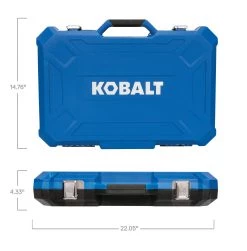 Kobalt Mechanics Tool Sets 309-Piece Standard (SAE) and Metric Combination Polished Chrome Mechanics Tool Set (1/4-in; 3/8-in) -Hot Sale Kobalt Shop 45400896 scaled