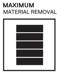 Kobalt Files 4-in Coarse Half Round Beaver File -Hot Sale Kobalt Shop 45419753