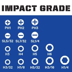 Kobalt Drive Tool & Socket Accessories 1/4-in Impact -Hot Sale Kobalt Shop 45444801