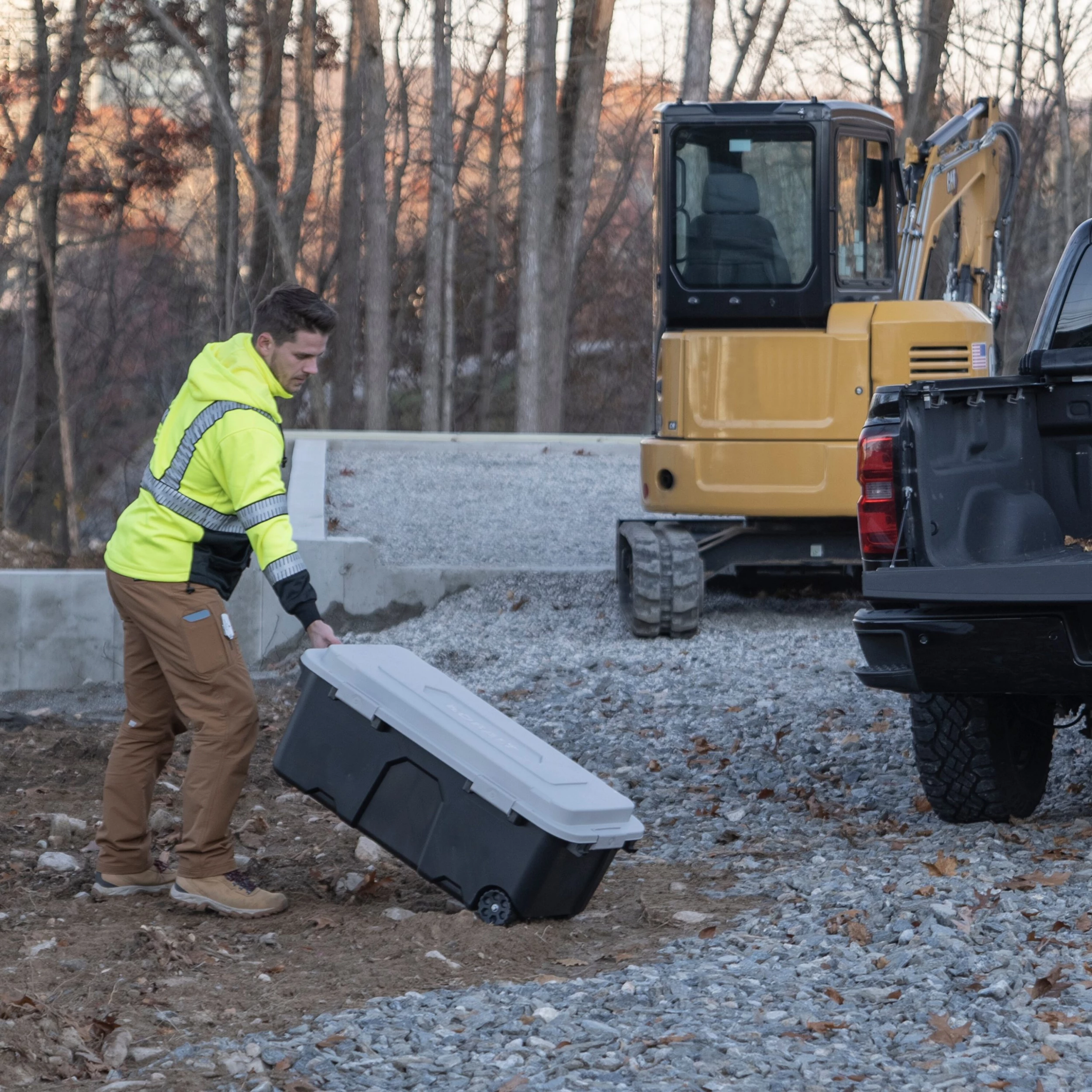 Kobalt Plastic Storage Totes Kobalt Weatherproof Sportsman Trunk 14 Kobalt Plastic Storage Totes Kobalt Weatherproof Sportsman Trunk - Image 14