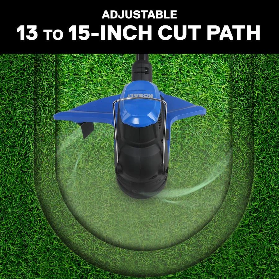 Kobalt Cordless Electric String Trimmers 40-Volt Max 15-in Straight Cordless String Trimmer (Battery Included) 5 Kobalt Cordless Electric String Trimmers 40-Volt Max 15-in Straight Cordless String Trimmer (Battery Included) - Image 5